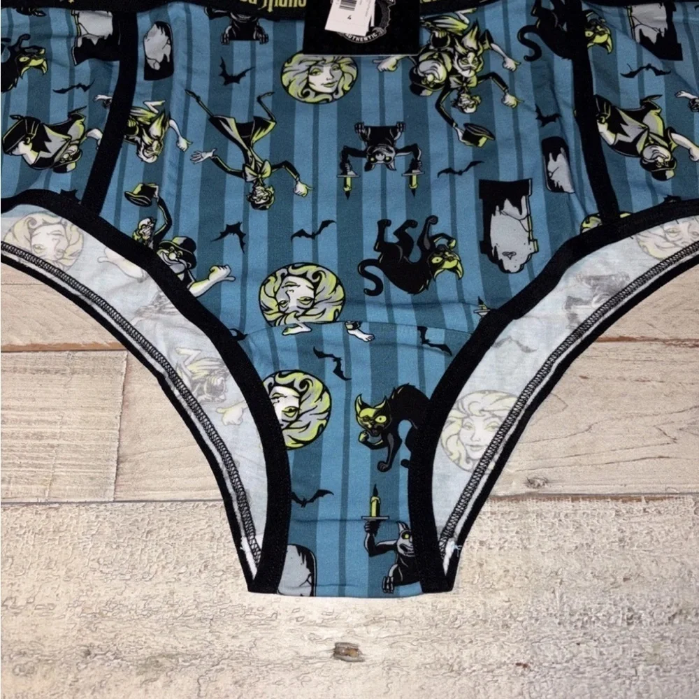 NWT TORRID Cheeky Pantie Sz 4X Blue Disney Haunted Mansion